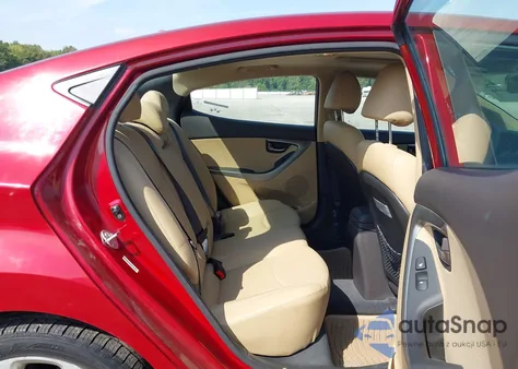 2013 Hyundai Elantra Limited из США, поврежденный, VIN KMHDH4AE2DU856759